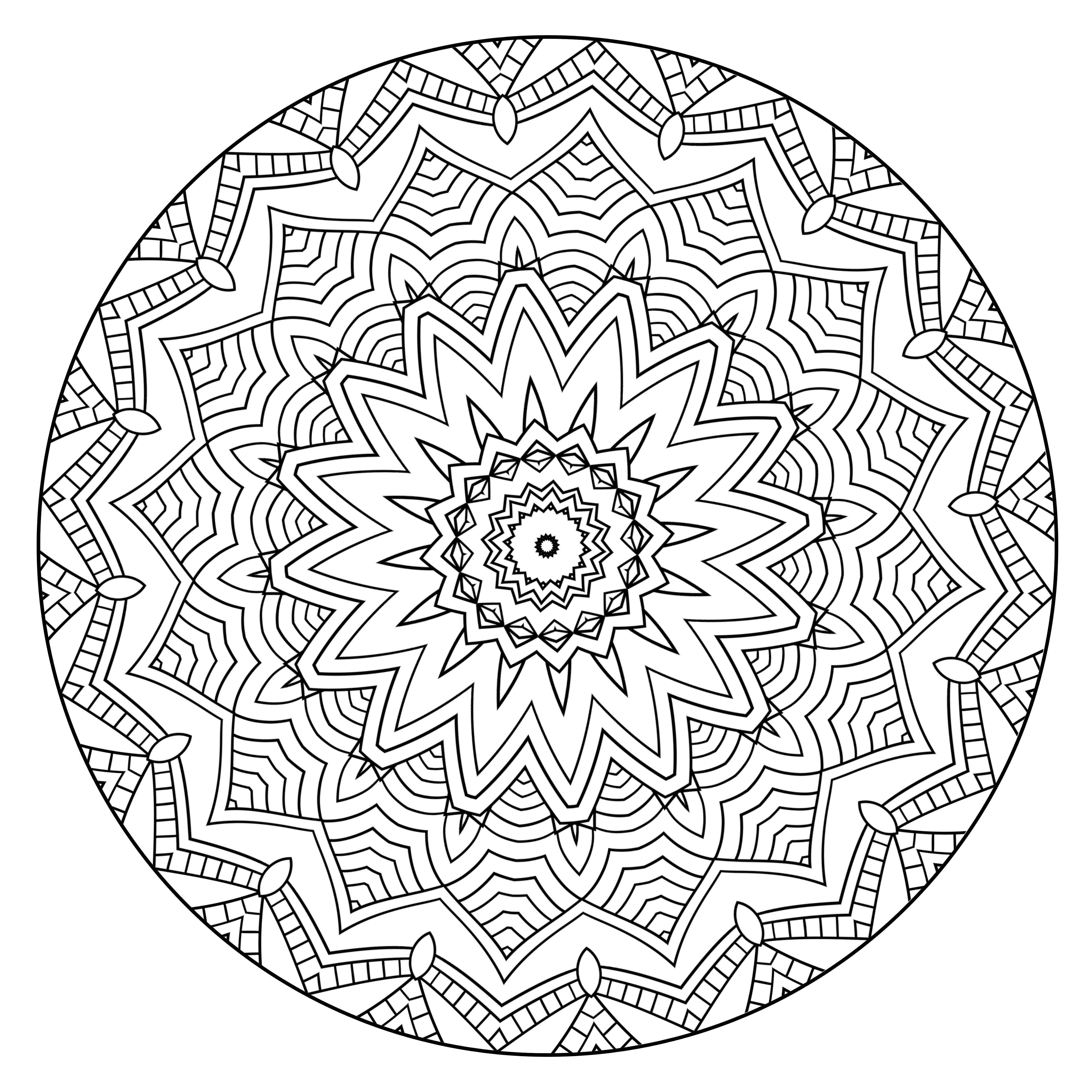 Coloring to Calm Volume One Mandalas